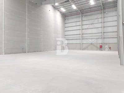 Warehouse for Rent in KIZAD, Abu Dhabi - 1148SQM |345 KWH |Prime Area |HANDOVER Q2 2025