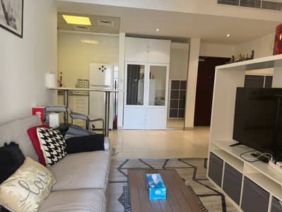 (515.91 sqft)Fully Furnished Large Studio Available for Rent in AL Khail Heights only Aed 48k