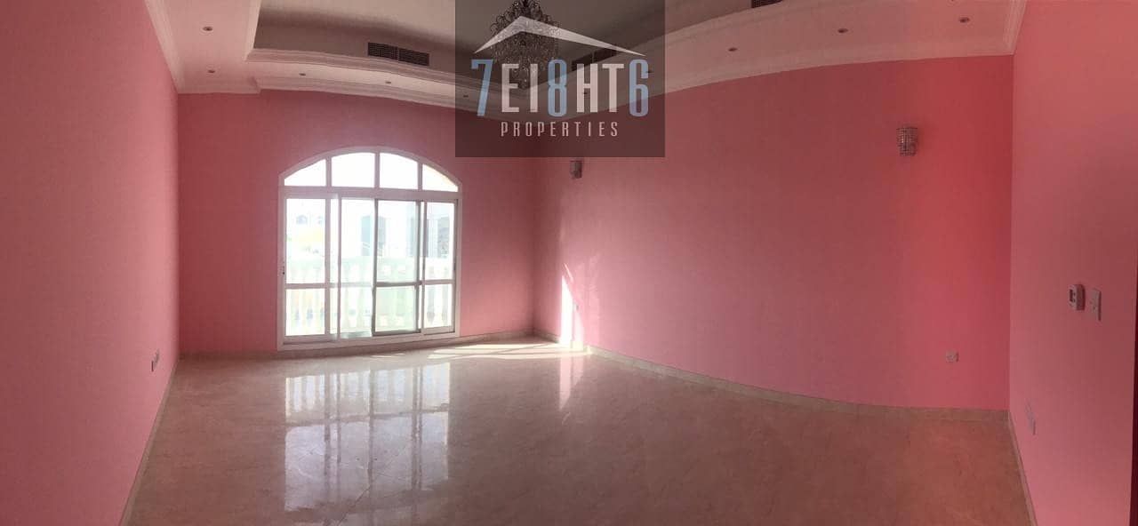 Brand new: 3 b/r semi-indep villa + maids room + beautiful landscaped garden for rent in Oud Al muteena 2 Brand new: 3 b/r semi-indep villa + maids room + beautiful landscaped garden for rent in Oud Al muteena 2