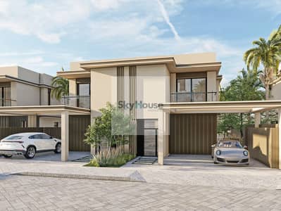 2 Bedroom Townhouse for Sale in Al Hamra Village, Ras Al Khaimah - 01 -_A -2 BED SEMIDETACHED FRONT. png