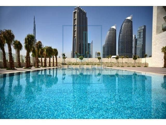 Full Sea View/Special Price 1 Br in DIFC