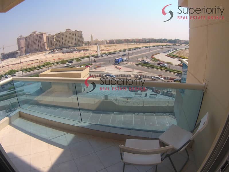 11 Low floor | With Balcony | Large Studio in Crescent Tower