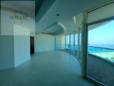 apartment for rent l luxury tower l duplex l sea view l 3 bed room l 2 master bed room  + maid l balconies l parking l security l  services