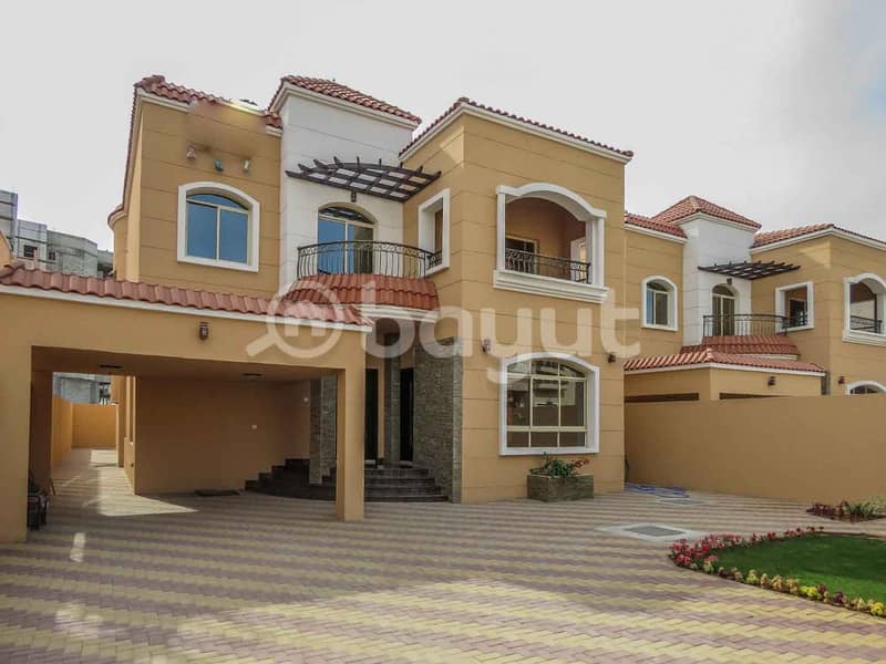 Villa for sale in Ajman finishing Super Deluxe close to all services