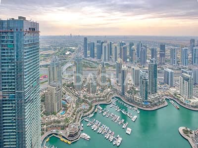 4 Bedroom Penthouse for Rent in Dubai Marina, Dubai - BEST PRICED | Penthouse | City Sea View