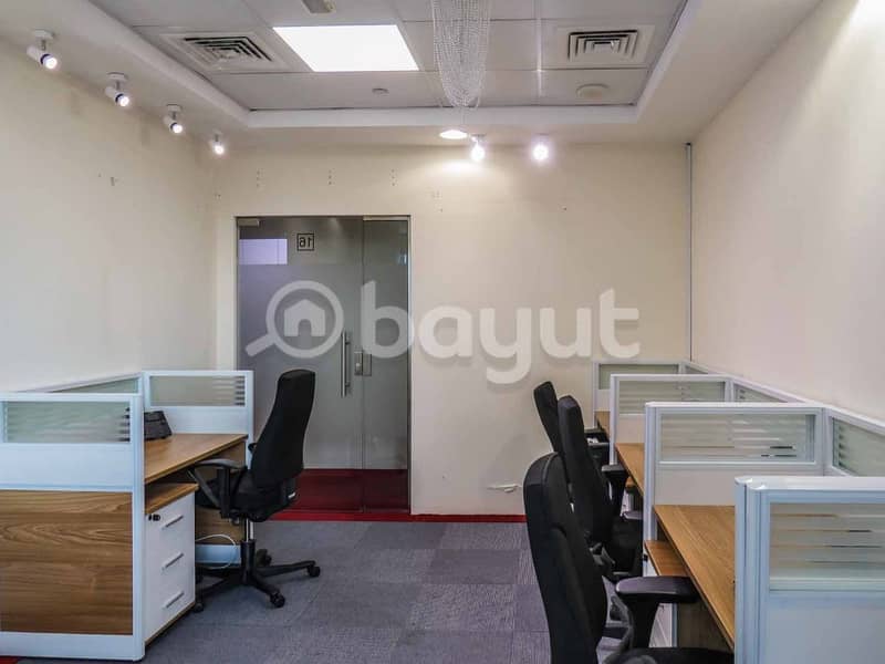 Furnished Office Space| With Executive Furniture |Dedicated Landline