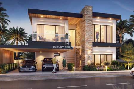 6 Bedroom Villa for Sale in DAMAC Lagoons, Dubai - Elegant 6 Bed Villa | Lakefront | Genuine Deal