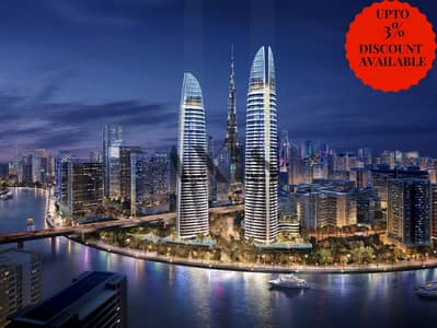 2 Bedroom Apartment for Sale in Business Bay, Dubai - 20% Down Payment | Modern Tower | Easy Payment Plan