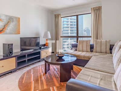 2 Bedroom Flat for Rent in Jumeirah Beach Residence (JBR), Dubai - Great View | Fully Furnished | Large Layout