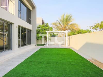 4 Bedroom Villa for Rent in Dubai Hills Estate, Dubai - Unfurnished Single Row Villa | Landscaped Garden