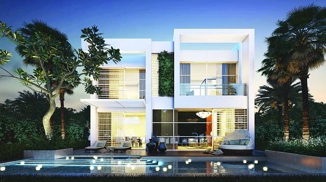 In the finest complex in Dubai, the villa has only 1100000