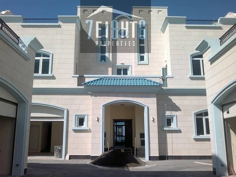 Located on the beach: 5 b/r immaculately presented villa + private s/pool located near the beach for rent in Umm Suqeim