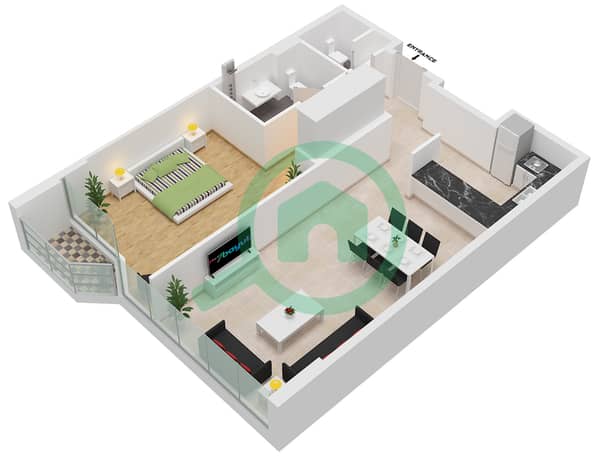 Type A2 Unit 4 Floor 12-27