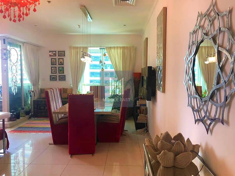 Beautifully Furnished 2 Beds + Maids | Near Metro