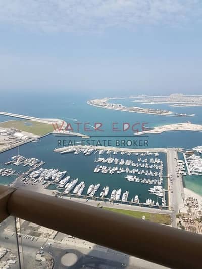 1 Bedroom Flat for Sale in Dubai Marina, Dubai - Full Sea View high Floor I Large 1BR 1 Bedroom Flat for Sale in Dubai Marina, Dubai - Full Sea View high Floor I Large 1BR