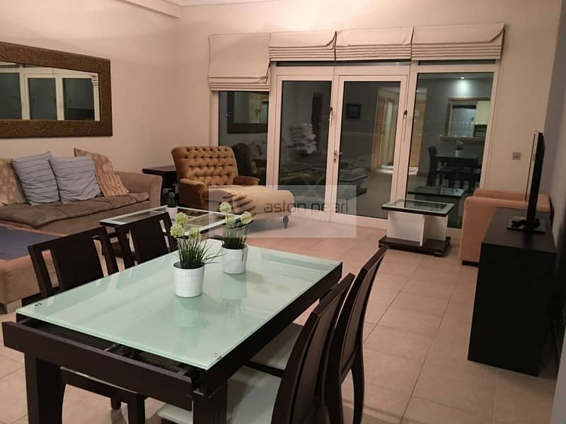 Full Sea View | Semi-furnished 1 Bedroom | Vacant