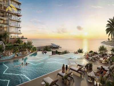 阿尔马扬岛， 拉斯海玛 1 卧室公寓待售 - Playa del Sol - pool deck. jpg