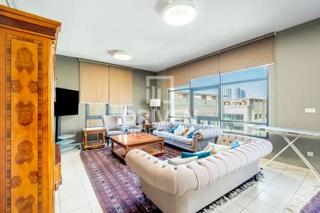 3 Bedroom Apartment for Rent in The Greens, Dubai - Spacious and Furnished Apt | Well-managed