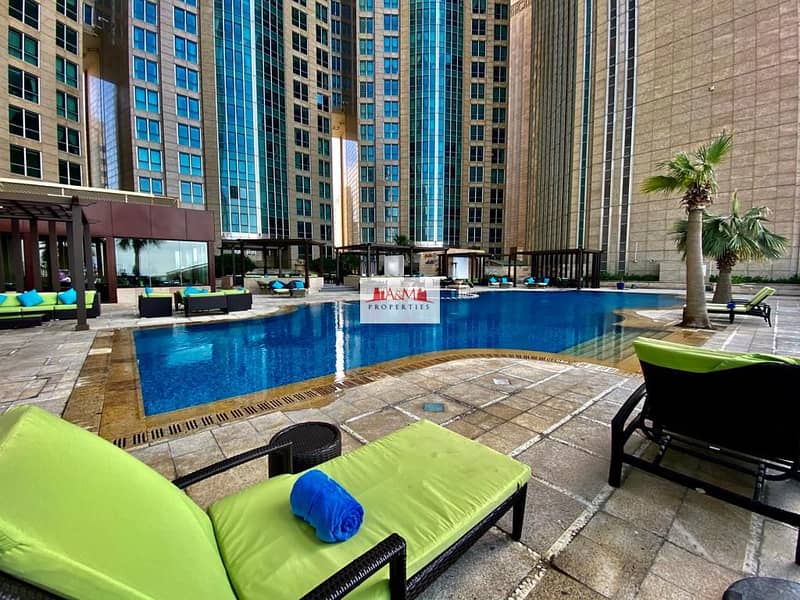 Fully Furnished | 2-Bedroom Apartment with Maids room & World Class Amenities for AED 180,000 Only. ! Fully Furnished | 2-Bedroom Apartment with Maids room & World Class Amenities for AED 180,000 Only. !