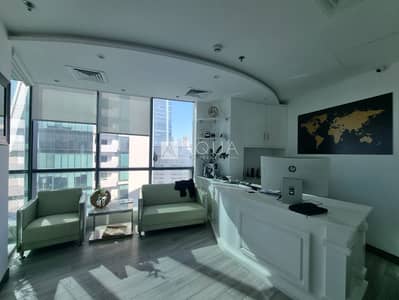 Office for Rent in Business Bay, Dubai - Furnished Office | Near the Metro Station
