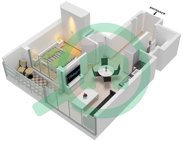 Type E Unit 2, Floor 5-26