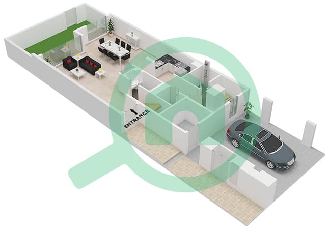 Type Grace Unit 4 Plex-TH03, Floor Ground