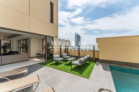 4 Bedroom Apartment for Rent in Jumeirah Beach Residence (JBR), Dubai - Penthouse | Private Pool | Walk-in Ready