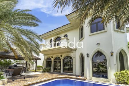 4 Bedroom Villa for Rent in Palm Jumeirah, Dubai - Garden Home | Partially Furnished | Vacant