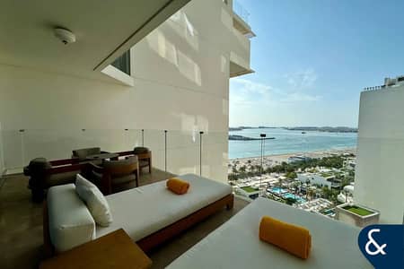 2 Bedroom Apartment for Rent in Palm Jumeirah, Dubai - High Floor | Exclusive | Perfect Sea Views