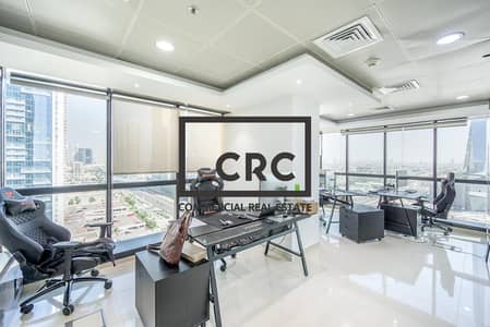 Office for Sale in Jumeirah Lake Towers (JLT), Dubai - CORNER UNIT | OWNER FITTED | UPTOWN VIEW