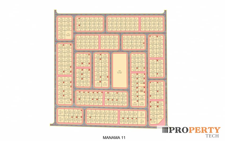 Pay Monthly - Own Freehold Residential Land in Al Manama 11 Ajman