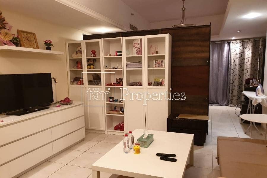 Biggest studio in JLT with Closed kitchen