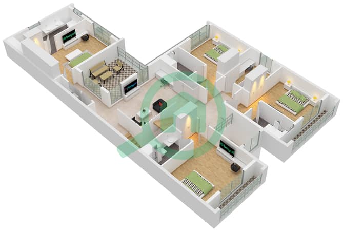 Type A - varient 1 First Floor