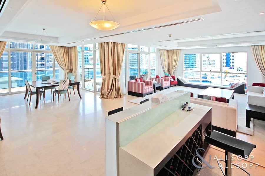 Huge 3 Bed Plus Maids | Full Marina View