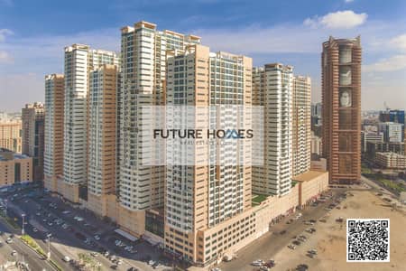 拉希迪亚， 阿治曼 单身公寓待售 - Ajman One Tower. jpg