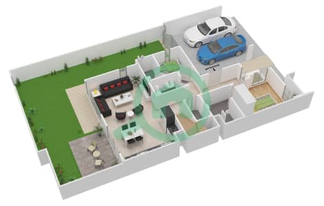 Joy - 4 Bedroom Townhouse Type 1 Floor plan