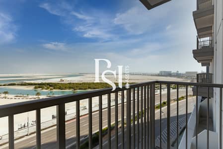 شقة 1 غرفة نوم للبيع في جزيرة الريم، أبوظبي - Reflection Tower-Shams-Abu-Dhabi-Al-Reem-Island-Balcony-view (2). jpg