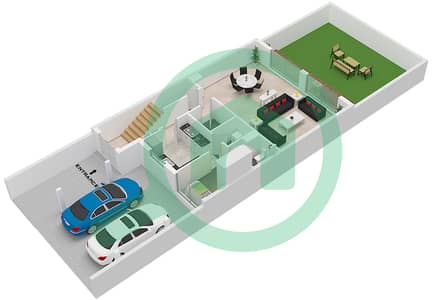 Курсетия - Вилла 4 Cпальни планировка Тип R2M