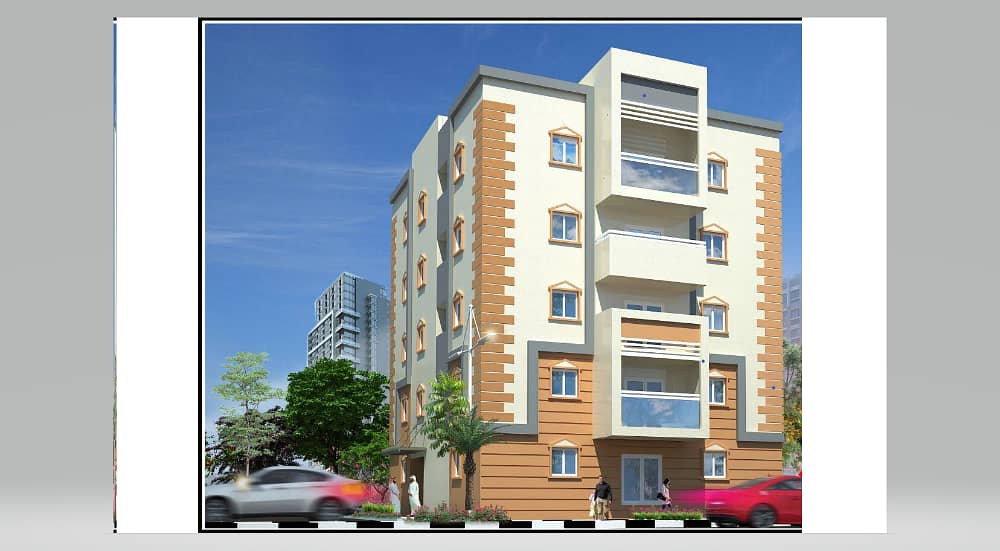 بناية سكنية G 4 قيد الإنشاء متوفرة للبيع كورنيش الرميلة عجمان الإمارات العربية المتحدة