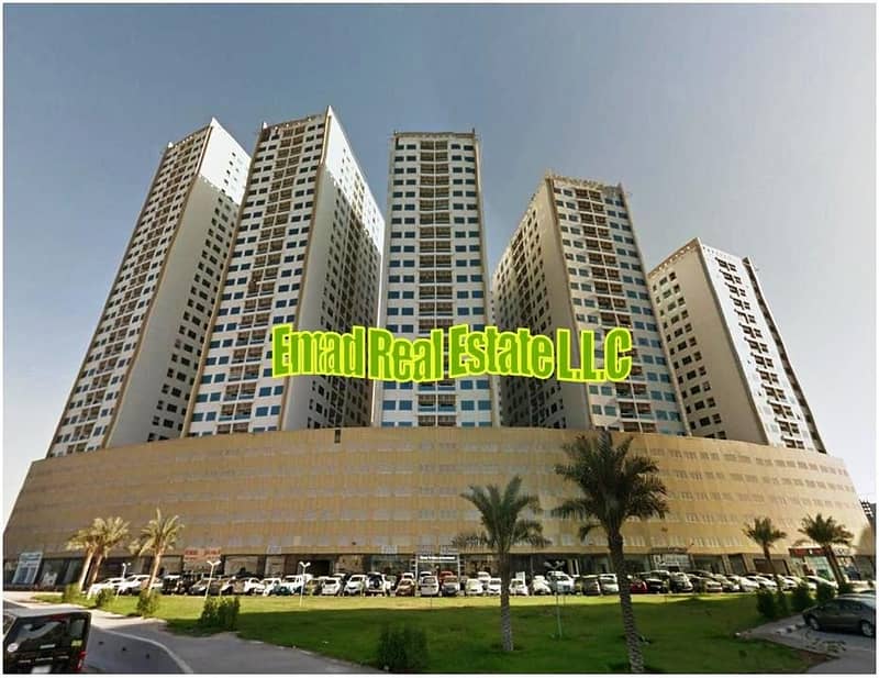 Ajman Pearl Towers: 2 Bed Hall with Nice City Views near City Centre