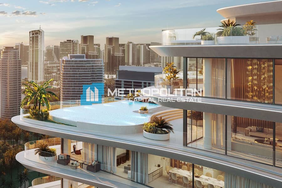 Sea and City View | Luxurious 1BR | New Launch