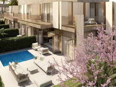 4 Bedroom Villa for Sale in Mohammed Bin Rashid City, Dubai - Exterior_Over the trees back_4 units_ES. jpg