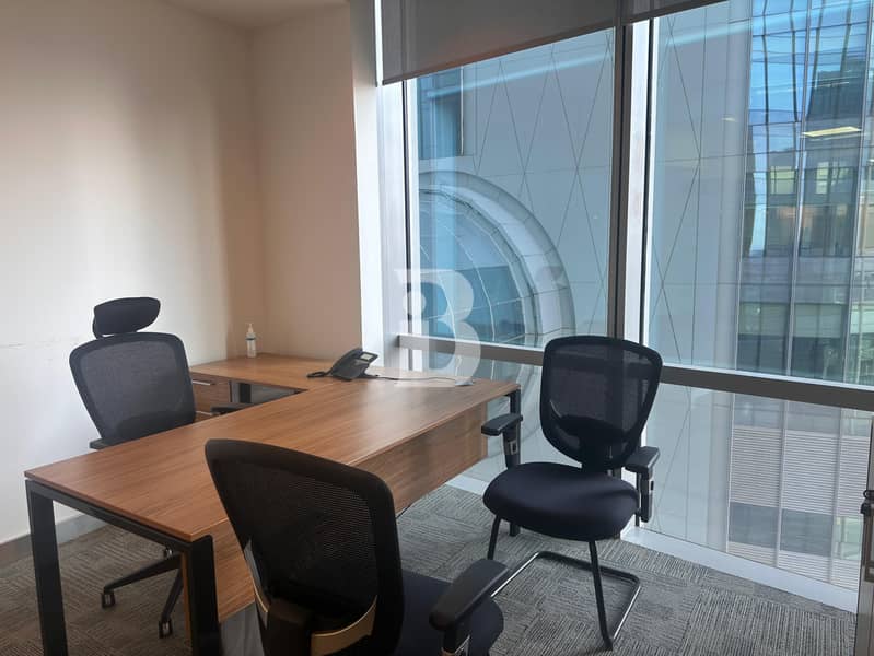 Furnished Office | All Inclusive | Fabulous View