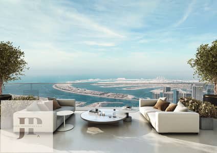 شقة 4 غرف نوم للبيع في دبي هاربور‬، دبي - Towe C_Penthouse_Balcony. jpg