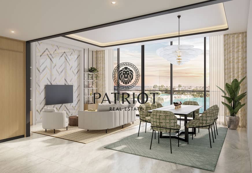 6 AZIZI VENICE LIVING AND DINING VIEW. jpg