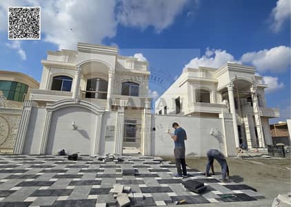 5 Bedroom Villa for Sale in Al Rawda, Ajman - Beige Landscape Mountain Travel Picture Postcard. jpg