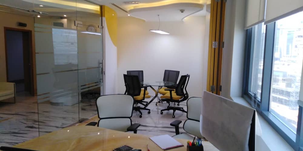 Fully Furnished Office??? Elegant Office with new Furniture for a Comfortable Working Environment