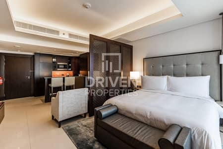 Studio for Sale in Downtown Dubai, Dubai - Furnished Service Apt with Boulevard View