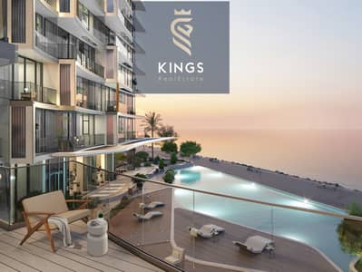1 Bedroom Apartment for Sale in Al Marjan Island, Ras Al Khaimah - Cala del Mar - balcony view. jpg