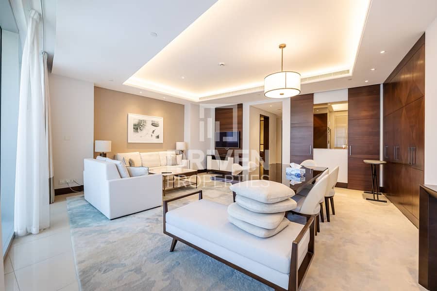 Burj View | Furnished | Spacious and Best Layout